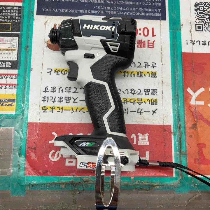 ▼ハイコーキ(HIKOKI ※旧:日立工機) インパクトドライバー WH36DD(NN) FW(限定色フロスティホワイト)【戸田店】