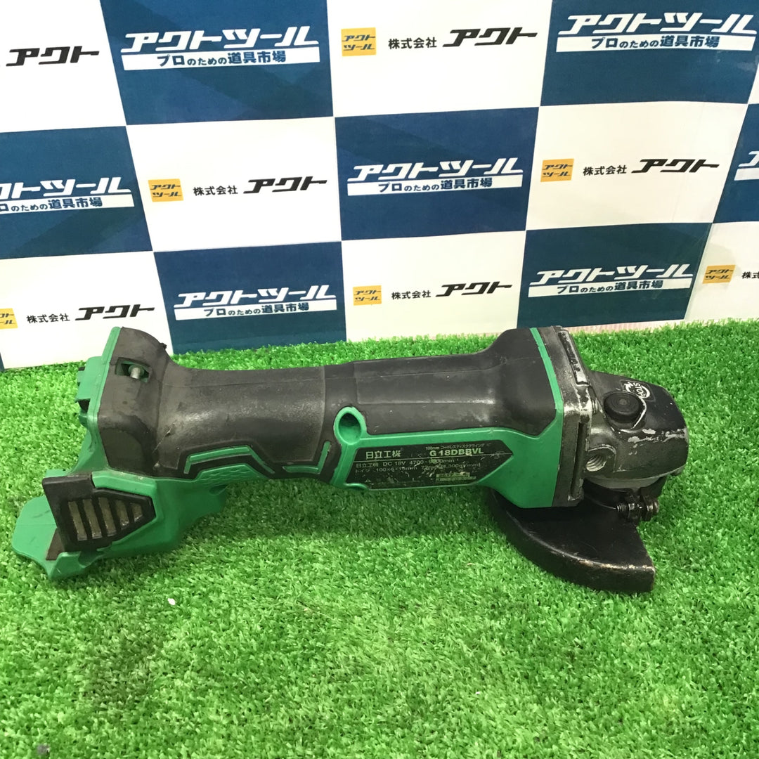 ☆ハイコーキ(HIKOKI ※旧:日立工機) 100mmコードレスディスクグラインダ G18DBBVL(NN)(L)【草加店】