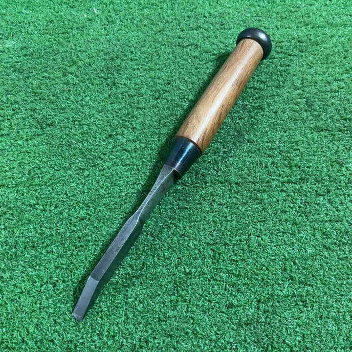 清忠作 向待鑿 叩き鑿 全長約250mm 刃幅約7mm 【川口店】