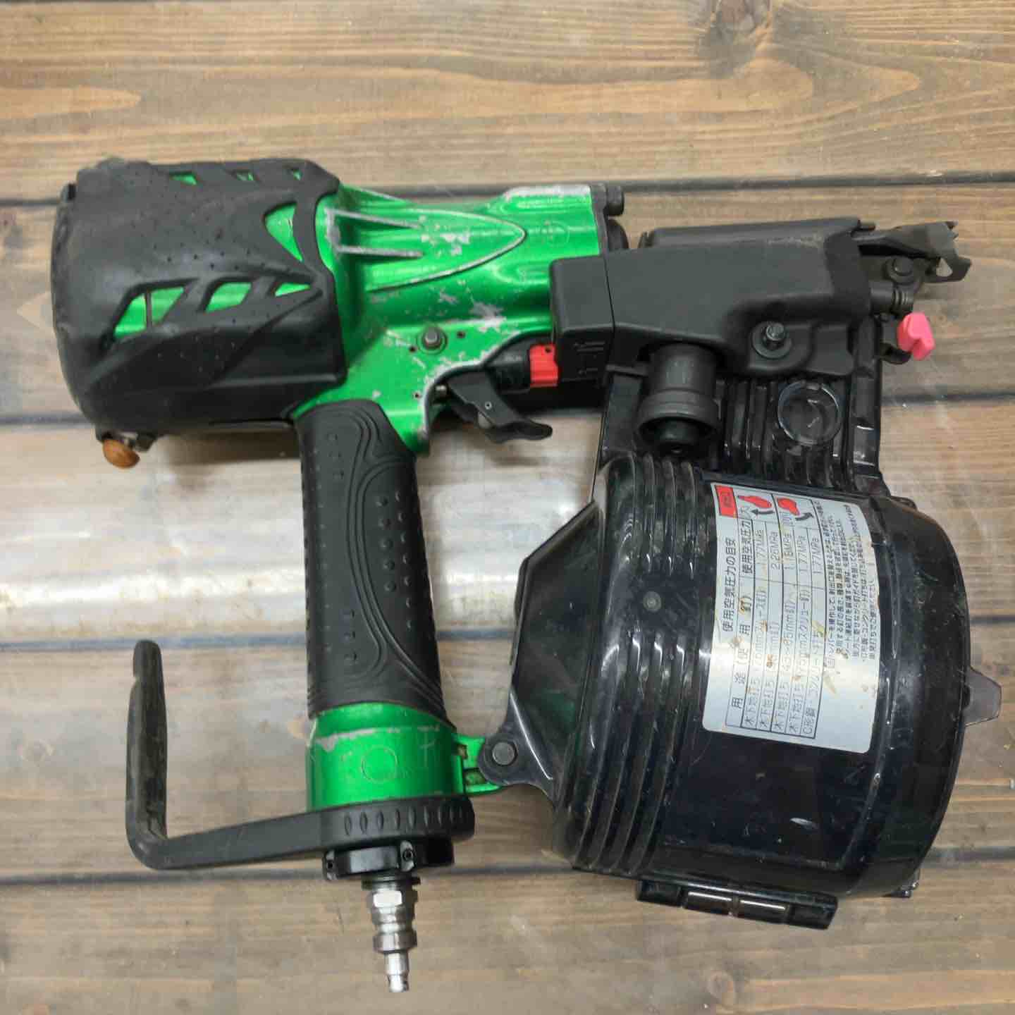 ☆ハイコーキ(HIKOKI ※旧:日立工機) 高圧エア釘打ち機 NV90HMC(L