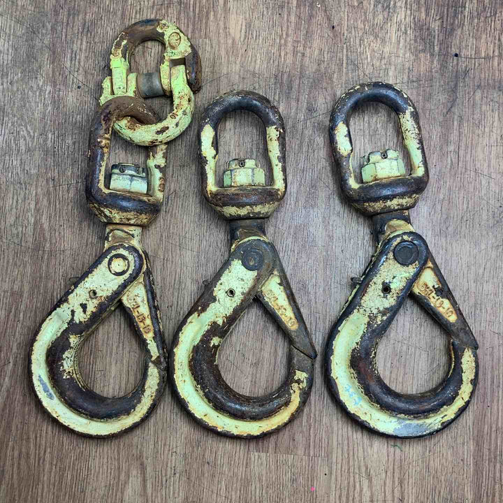 【中古品】スイベルフック色々12点まとめ　総重量34キロ【岩槻店】