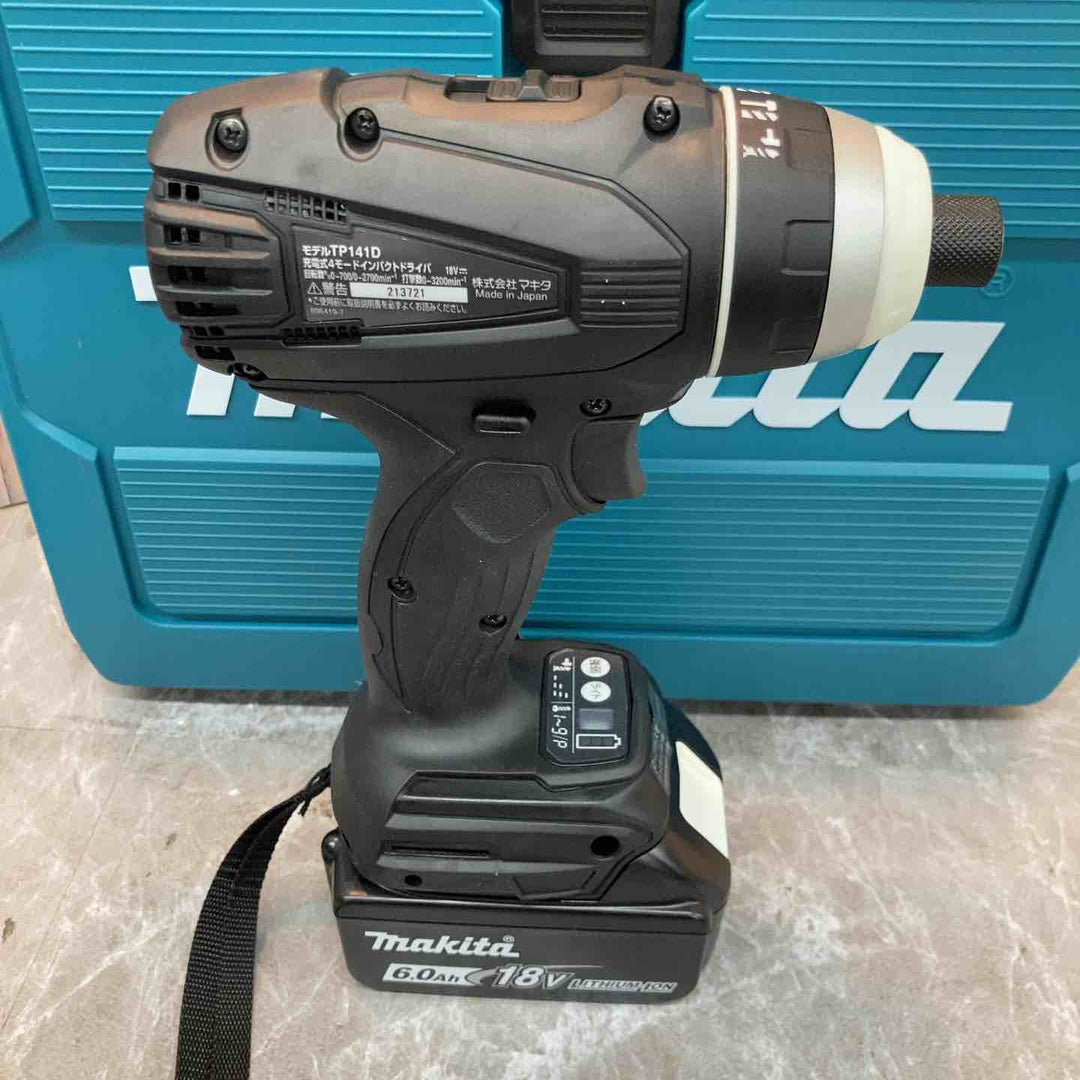 ★マキタ(makita) コードレス4モードインパクトドライバー TP141DRGXB【八潮店】
