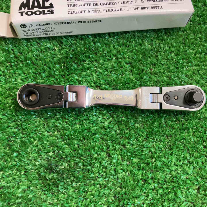 ◇MACTOOLS 1/4デュアルフレックスヘッドラチェット MR5DFD【町田店】