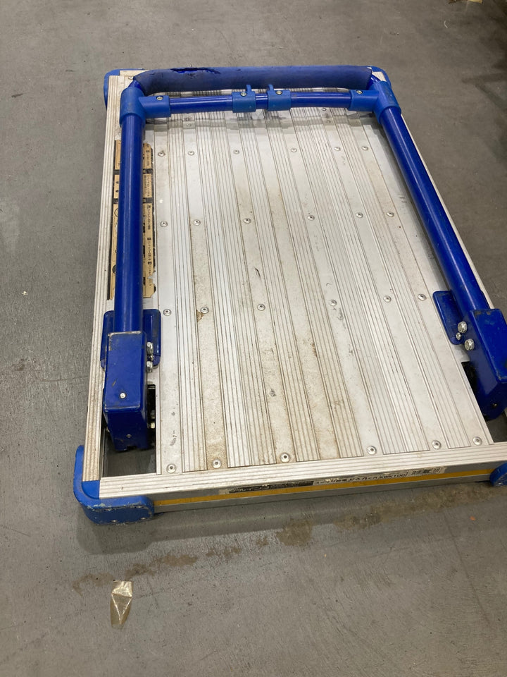 【店頭受取り限定】▼アルインコ 折りたたみ台車おさ丸くん KWK100　最大積載質量100kg　ネットポケット欠品【川口店】
