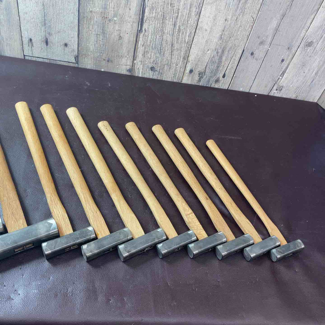 【未使用(店頭展示品)】 銘不明 玄翁 11本まとめ 菱貫？ 【東大和店】