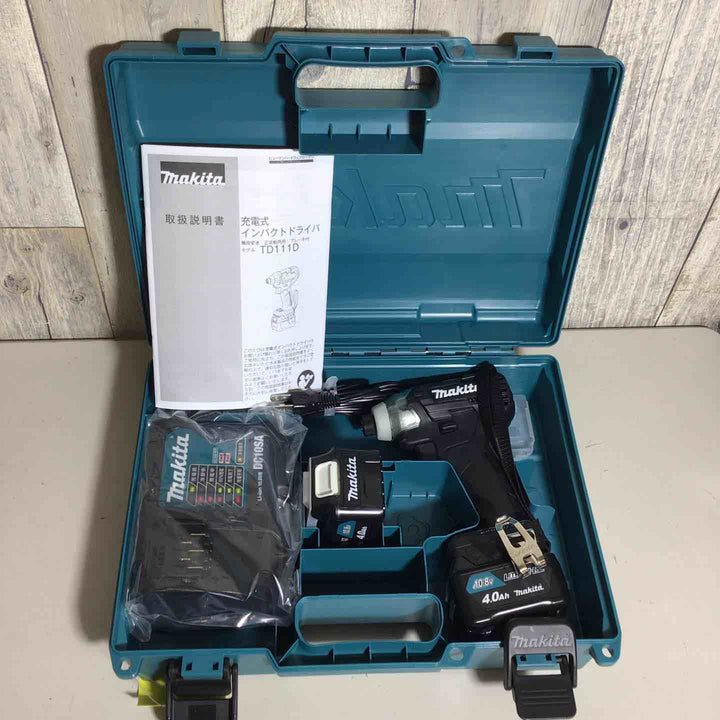 ★マキタ(makita) コードレスインパクトドライバー TD111DSMXB【戸田店】