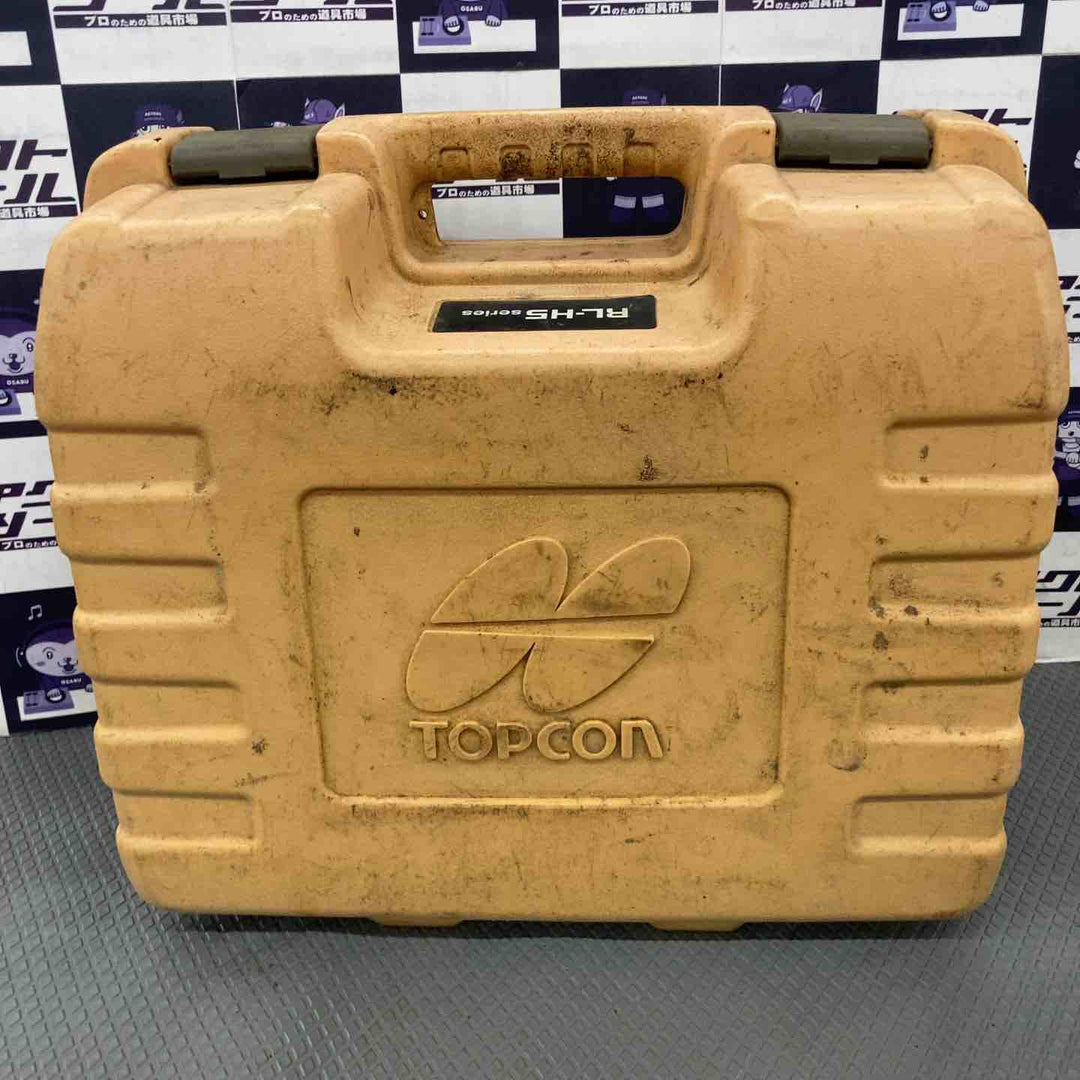★トプコン(TOPCON) ローテーティングレーザー RL-H5ADB(乾電池仕様)/スタンダード受光器LS-80X付【所沢店】