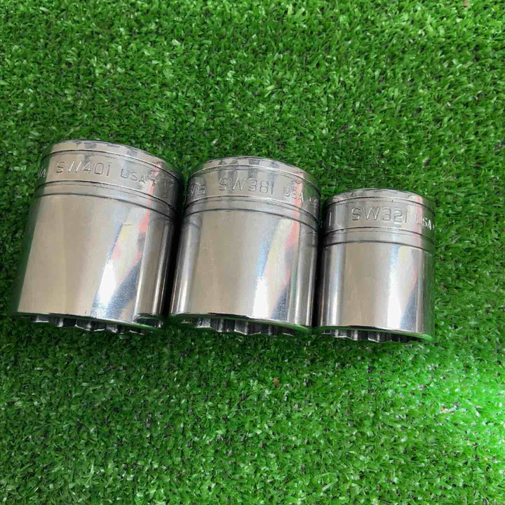 スナップオン(Snap-on) 1/2 ソケット 3点セット SW32A/38/40【草加店】