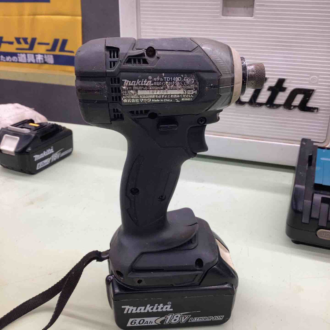 ★マキタ(makita) コードレスインパクトドライバー TD149DRFXB【越谷店】