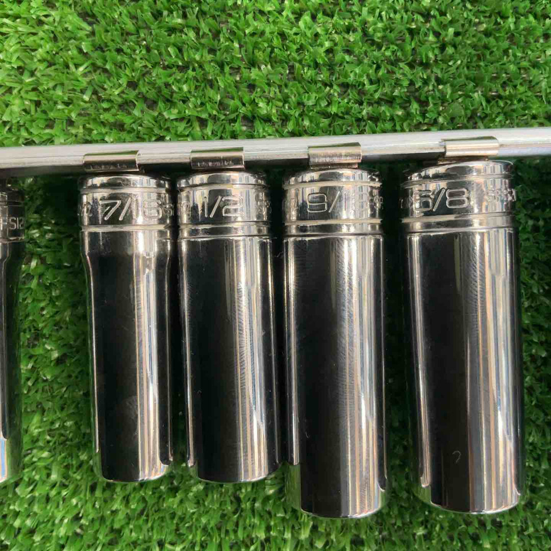 スナップオン(Snap-on)　ディープソケット　11点セット　SFSシリーズ　インチサイズ詳細に記載【草加店】