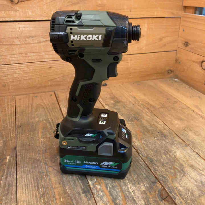 【未使用品】ハイコーキ(HIKOKI ※旧:日立工機) コードレスインパクトドライバ フォレストグリーン WH36DD(2XHGSZ)【所沢店】