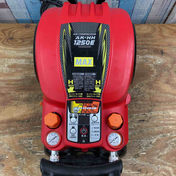 ★マックス(MAX) エアコンプレッサー AK-HH1250E_レッド【柏店】