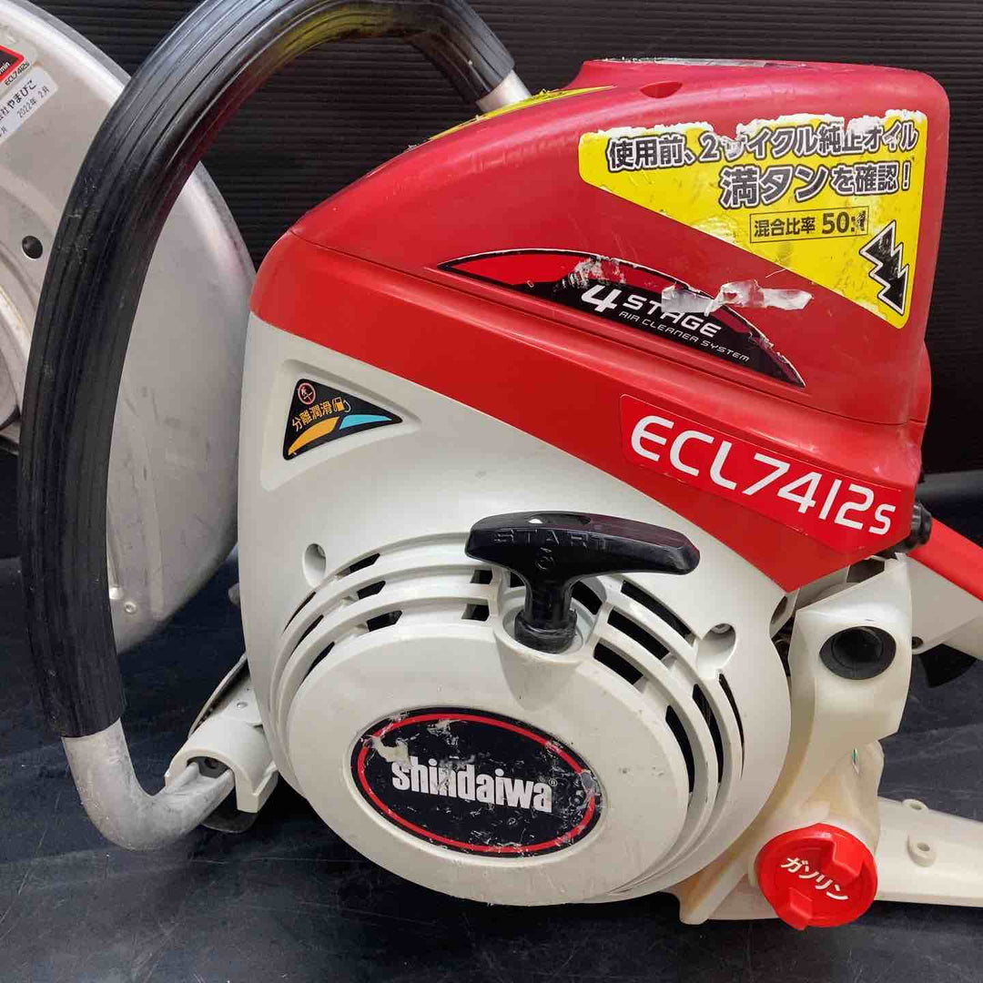 【中古品/店頭受取り限定】 新ダイワ(Shindaiwa) エンジンカッター スタンダードタイプ ECL7412S-CD 【藤沢店】