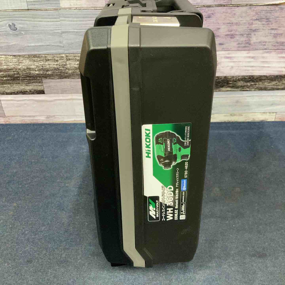 ★ハイコーキ(HIKOKI ※旧:日立工機) コードレスインパクトドライバ アグレッシブグリーン WH36DD(2XHLSZ)【八潮店】