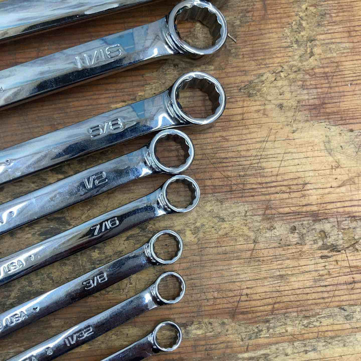 ◇Snap-On オフセットコンビネーションレンチ13本セット(インチ) OEX32B～10B【柏店】