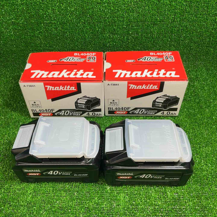 【未使用品】 マキタ(makita) リチウムイオンバッテリー 40Vmax/4.0Ah BL4040F 2個セット 【藤沢店】