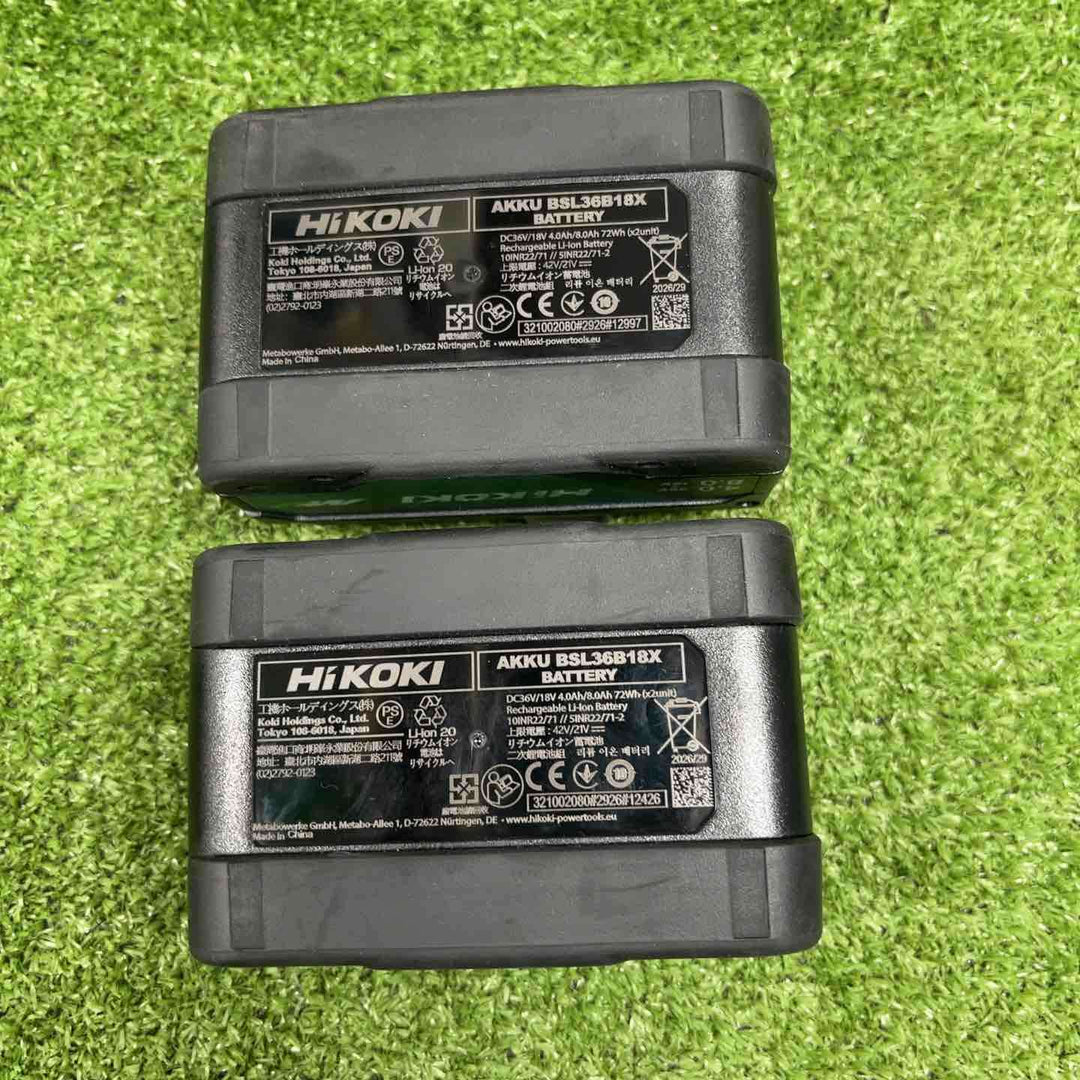 ★ハイコーキ(HIKOKI ※旧:日立工機) リチウムイオンバッテリー 36V/4.0Ah BSL36B18X【川崎店】