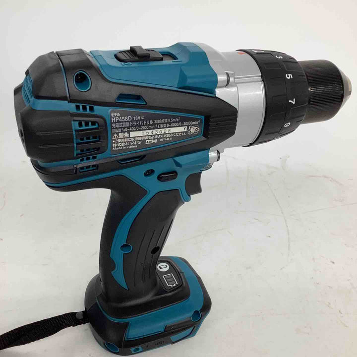 ☆マキタ(makita) コードレス振動ドリルドライバー HP458DZ【狭山】