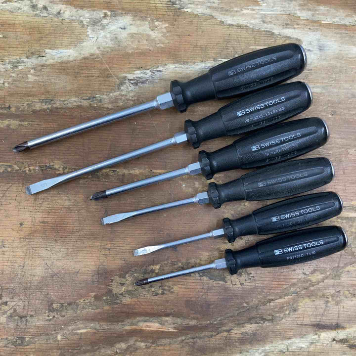 【中古品】PBスイスツール/PB SWISS TOOLS 貫通ドライバー プラス マイナス 6本セット【柏店】