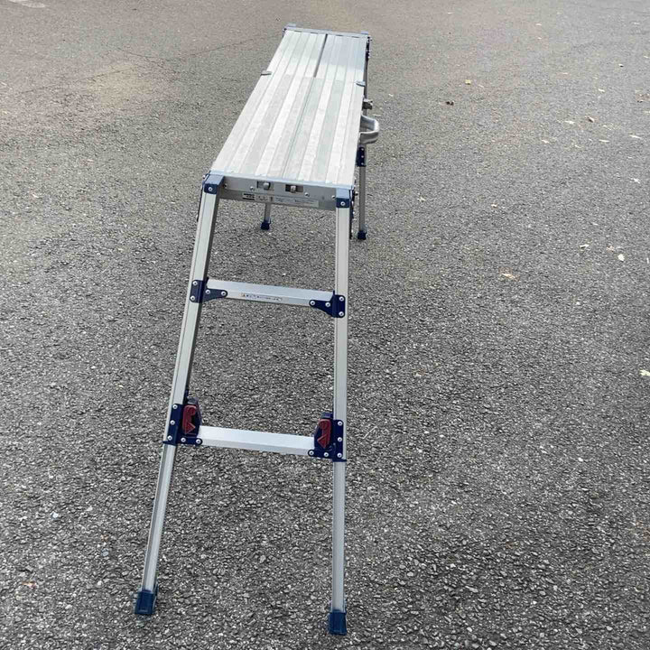 【店頭受取り限定】◇ピカ(Pica) 4脚アジャスト式天板スライド式足場台 DWV-S86A【所沢店】