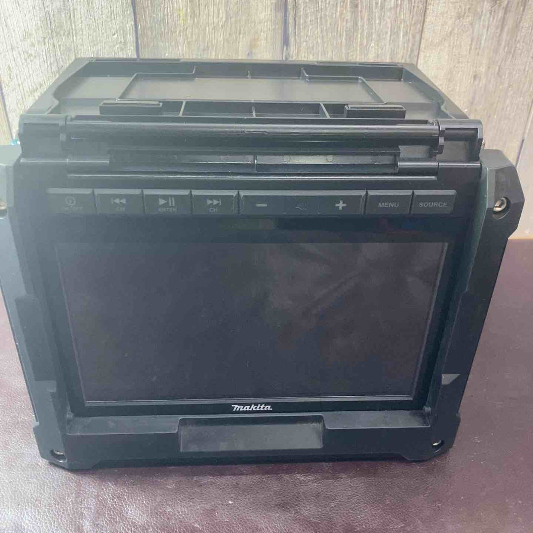 【中古品】マキタ(makita) コードレスラジオ付テレビ TV100 リモコン付属【東大和店】