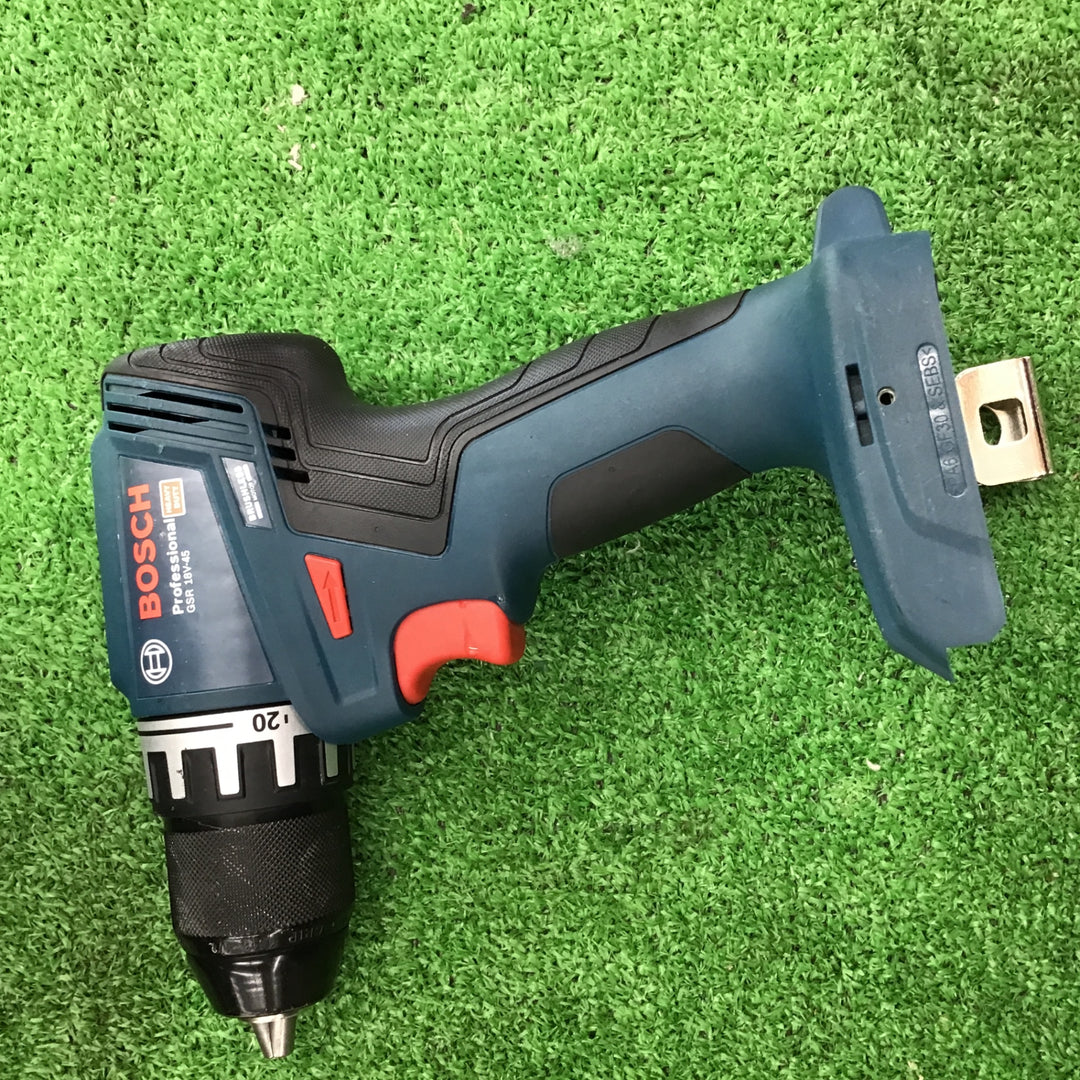 BOSCH　GSR　18V-45　2.0Ahバッテリ2個付き　【桶川店】