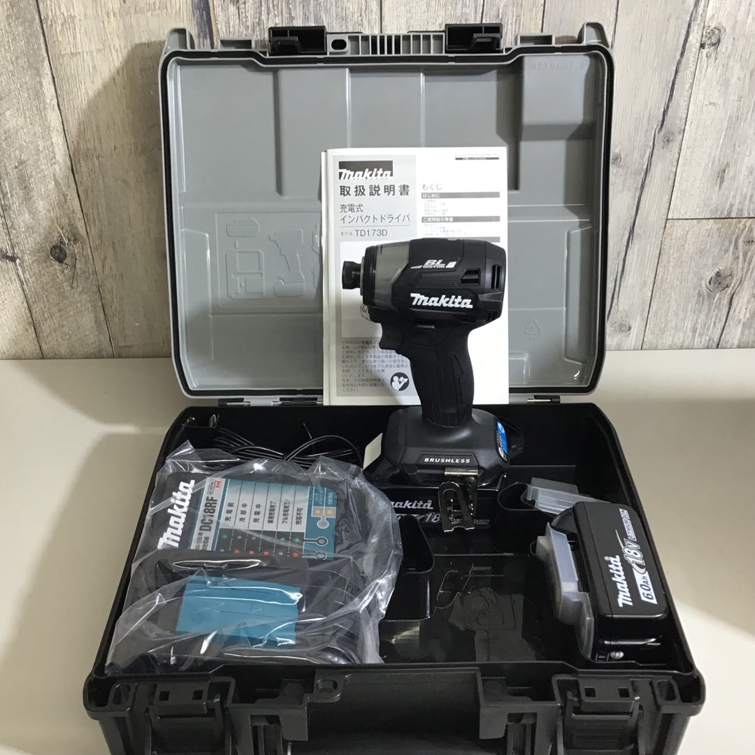 【未使用品】★送料無料★ マキタ makita TD173 3台セット 青黒オリーブ 18V 充電式インパクトドライバ【戸田店】