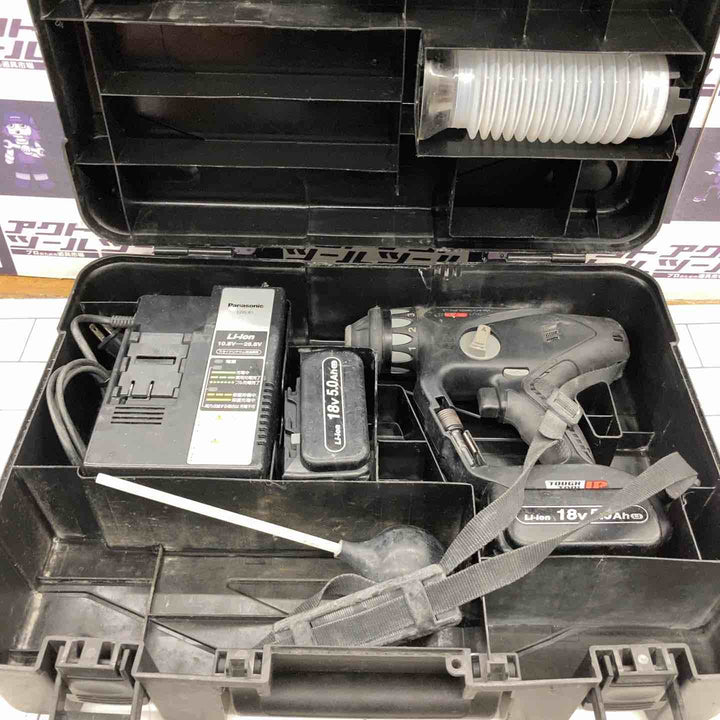 ★パナソニック(Panasonic) コードレスマルチハンマドリル EZ78A1LJ2G-B　フルセット【所沢店】