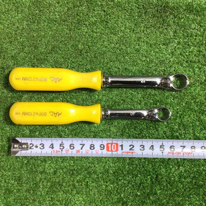 MAC TOOLS/マックツールズ コンフォートグリップメガネレンチ2本組 BOPA210MM/212MM 【川口店】