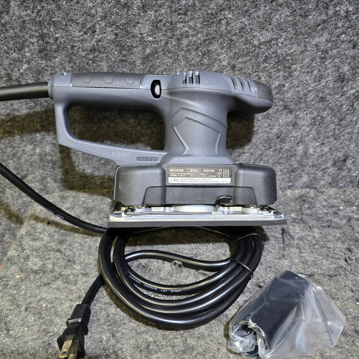 【特別特価！未使用品】京セラ(Kyocera) 旧リョービ プロ用 サンダー AS815M 629350A ブラック【桶川店】