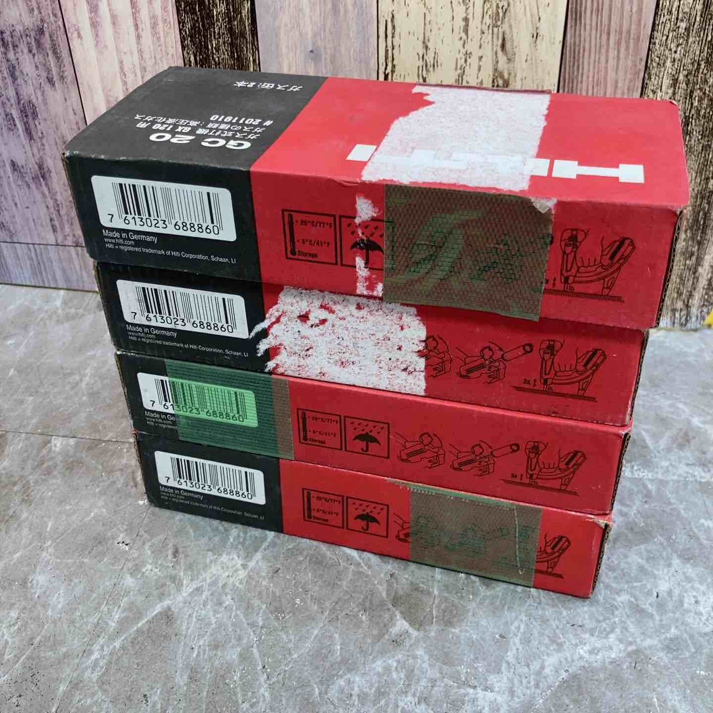 ①◇HILTI/ヒルティ GX120用 ガス缶 GC20 8本セット 長期保管品【八潮