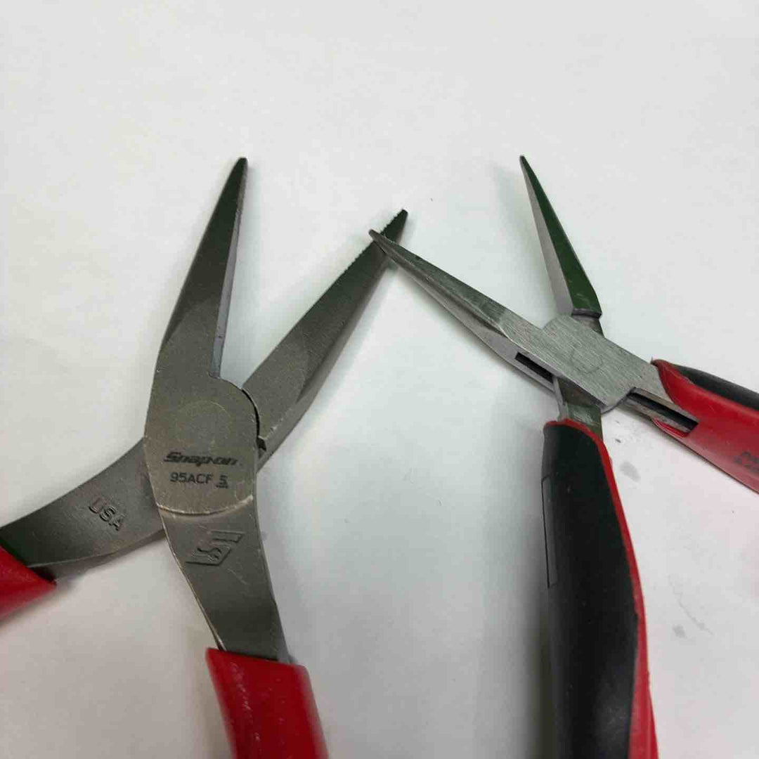 Snap-on ニードルノーズプライヤー 95ACF、ダイヤゴナルカッター 86ACF×2、ダイアゴナルカッター 387BCP、プライヤー  EP891A 5点セット【藤沢店】