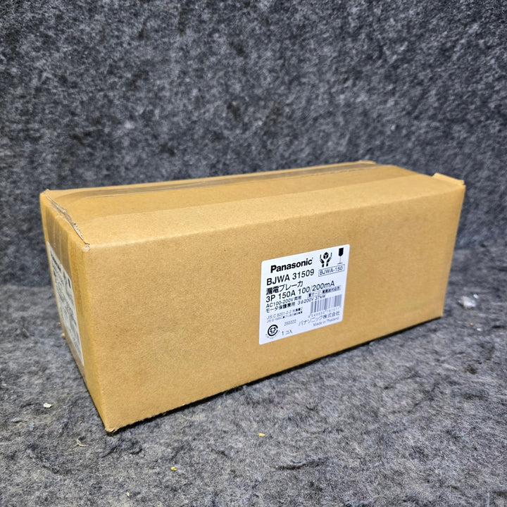 【未使用・未開封品】パナソニック 漏電ブレーカ BJWA-150型 3P3E OC付 150A 30mA モータ保護兼用 BJWA31503【桶川店】