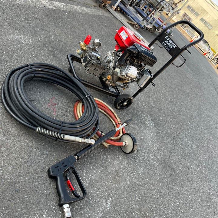 【中古品/店頭受取り限定】スーパー工業 エンジン式高圧洗浄機 SEC-1309 ガン・ホース付き【東大和店】