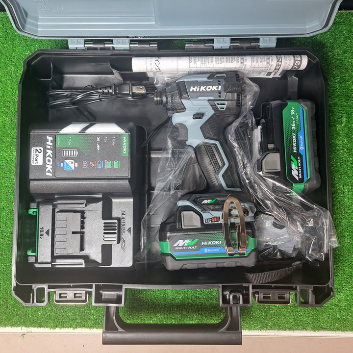 ハイコーキ/HIKOKI ※旧:日立 コードレスインパクトドライバー WH36DD(2XHSZ)(IG) 限定カラー アイスグレー【岩槻店】
