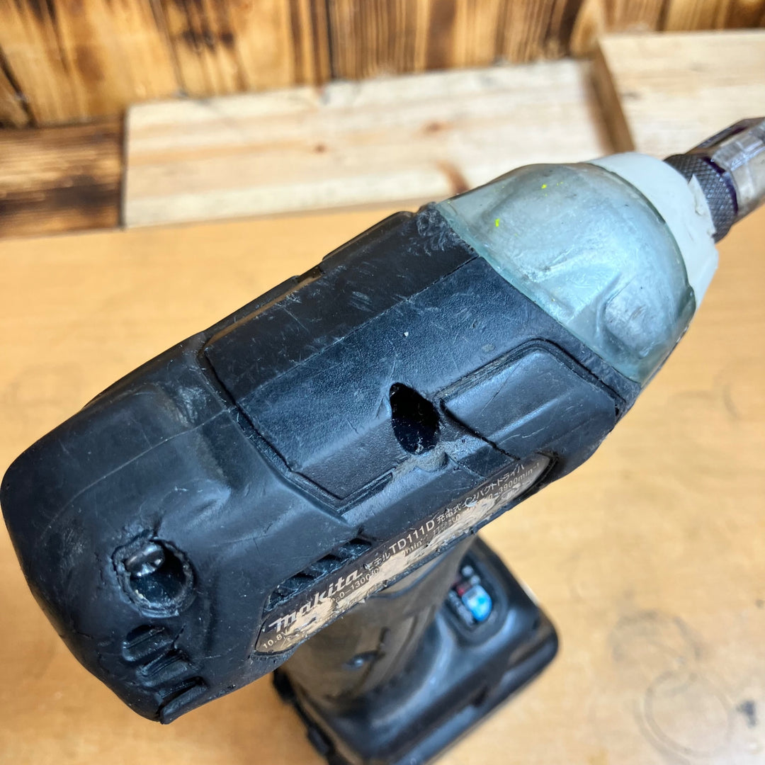 ★マキタ(makita) 充電式インパクトドライバー TD111DZB 本体+4.0Ahバッテリー1個付き【越谷店】