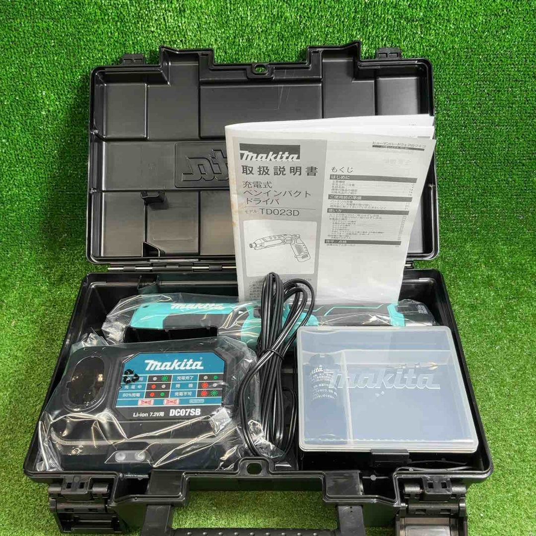 【未使用品】 マキタ(makita) 7.2Vコードレスインパクトドライバ TD023DHXTB 【藤沢店】