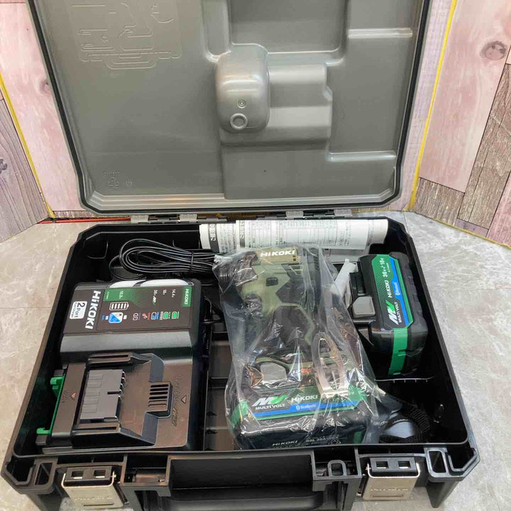 ハイコーキ コードレスインパクトドライバ フォレストグリーン WH36DD(2XHGSZ) 2個【八潮店】