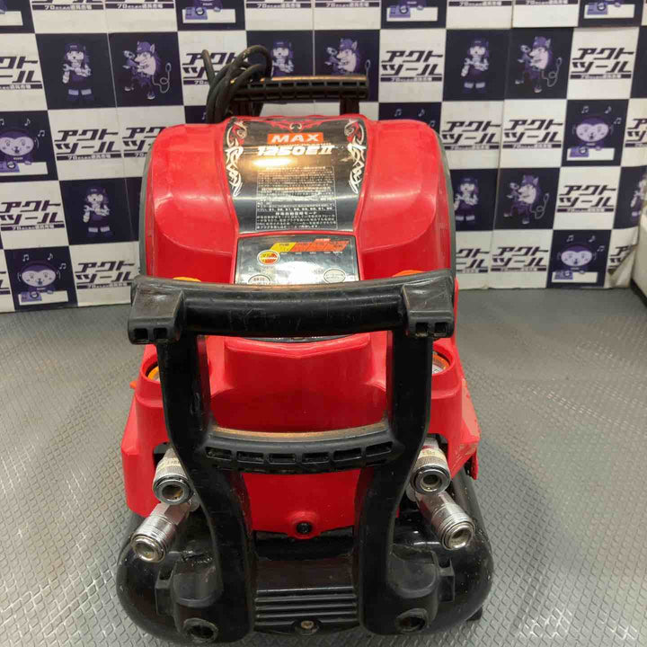 【中古品】マックス(MAX) エアコンプレッサー AK-HL1250E2_レッド【所沢店】