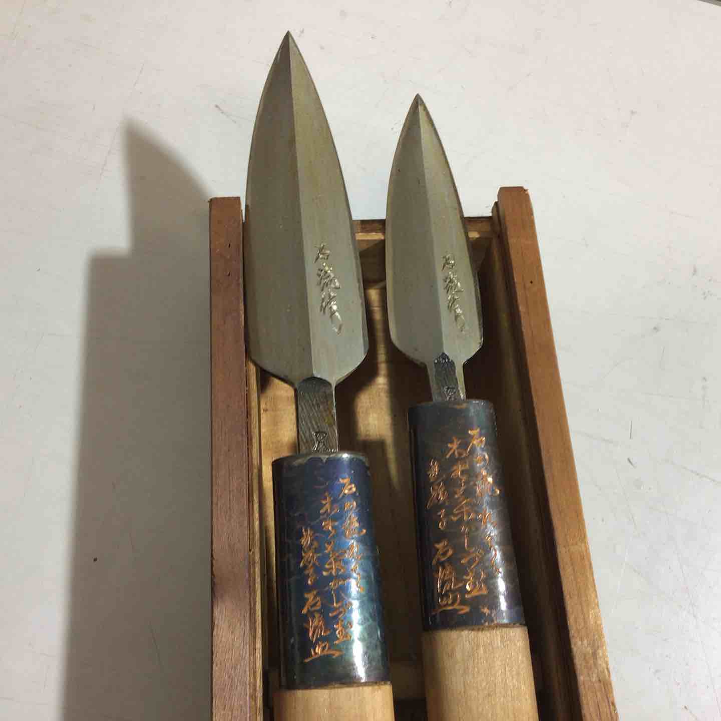 未使用品】 希少 石流 槍鉋 2本 約690mm 約710mm 【戸田店】 – アクト