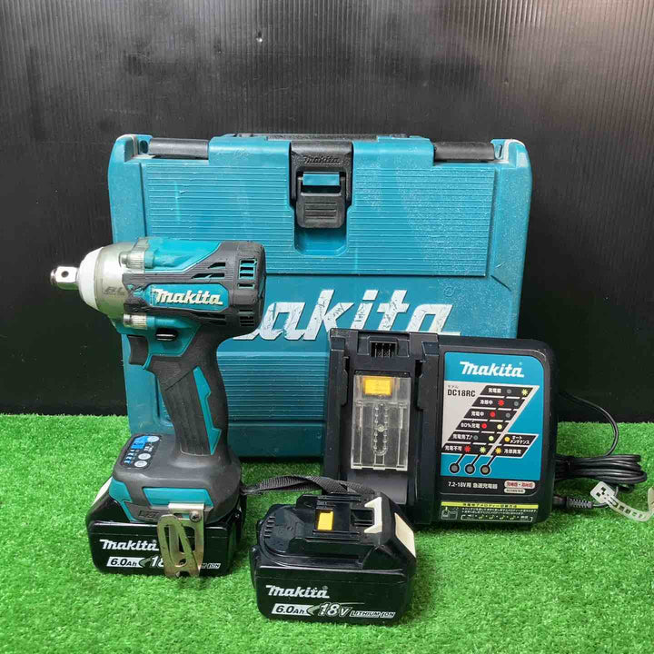 ★マキタ(makita) コードレスインパクトレンチ TW300DRGX 18Vバッテリー2個付き！【岩槻店】