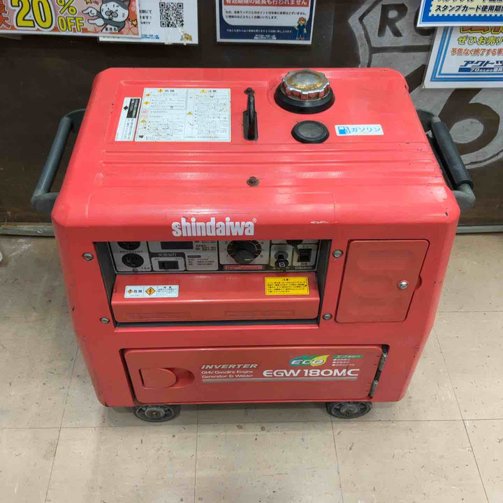 【店頭受取り限定】◇新ダイワ エンジンウェルダーEGW180MC-i 溶接機【草加店】