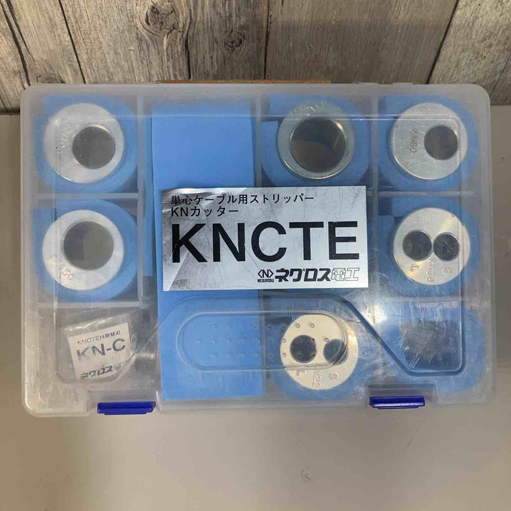 ネグロス電工 単心ケーブル用ストリッパー KNCTE  切れ味未確認 替刃付き【戸田店】