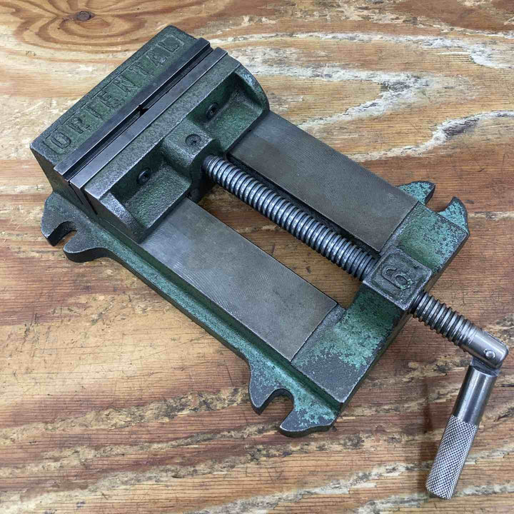 送料無料【中古品】ORIENTAL オリエンタル 万力 バイス 口巾550mm, 重量9kg【柏店】