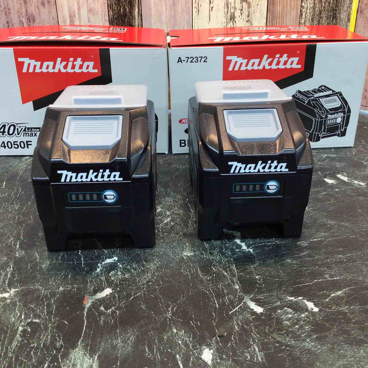 マキタ/makita　リチウムイオンバッテリー　40V/5.0Ah　BL4050F　2個セット【八潮店】