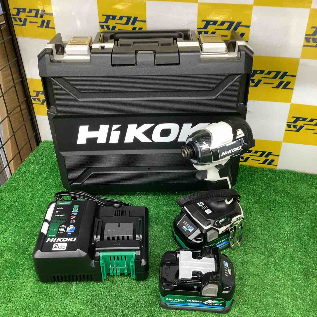 ★ハイコーキ(HIKOKI ※旧:日立工機) コードレスインパクトドライバー WH36DD(2XHSZ)(FW)【越谷店】