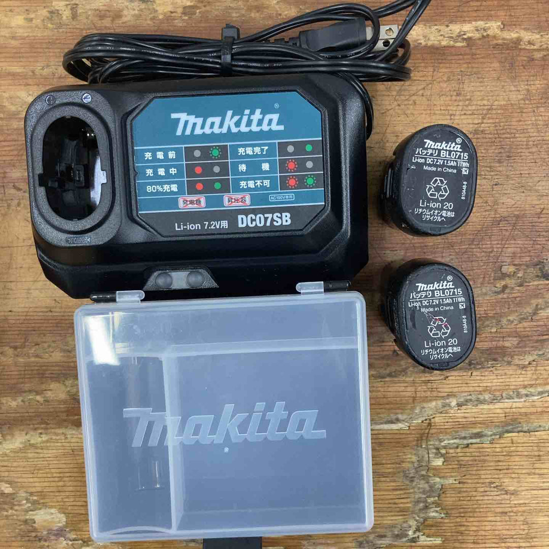 【中古品】★マキタ(makita) コードレスペンインパクトドライバー TD022DSHXO 7.2V フルセット【柏店】