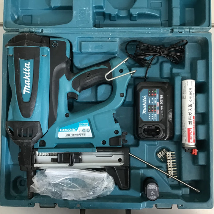 【中古品】★マキタ(makita) コードレスコンクリート用ガスピン打ち機 GN420C【戸田店】