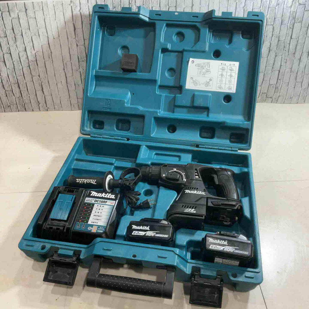 ★マキタ(makita) コードレスハンマドリル HR244DRGXB 18V 動作確認済み【川口店】