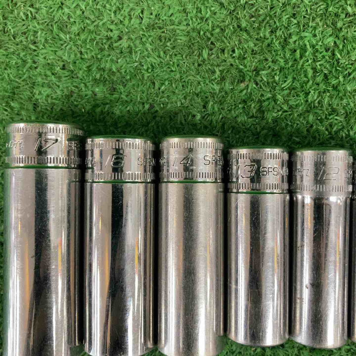 【中古品】▼Snap-on/スナップオン ディープソケット ソケットレンチ17～8【川崎店】